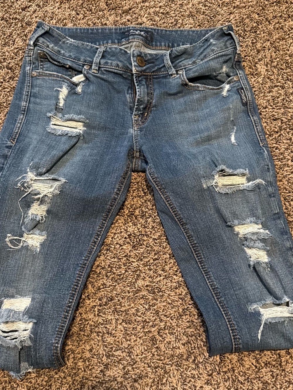 Silver Suki Skinny Jeans